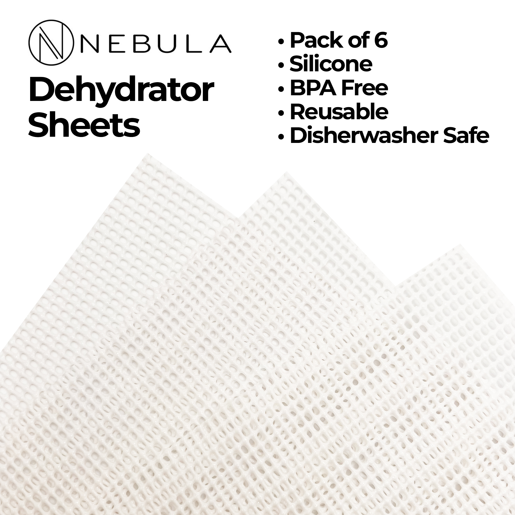 Nebula Dehydrator Sheets  Reusable & Easy To Clean