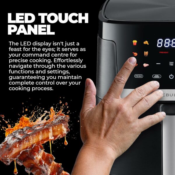 Nebula LED Touch Panel For Air Fryer