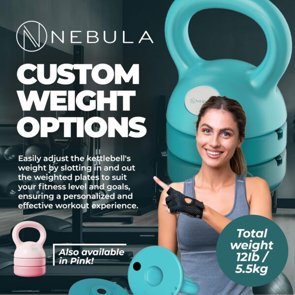 Nebula Kettlebell with Adjustable Weight Options