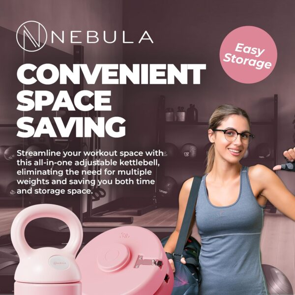 Nebula Adjustable Kettlebell weight