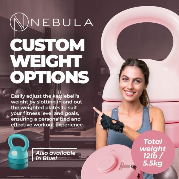 Nebula Adjustable Kettlebell weight