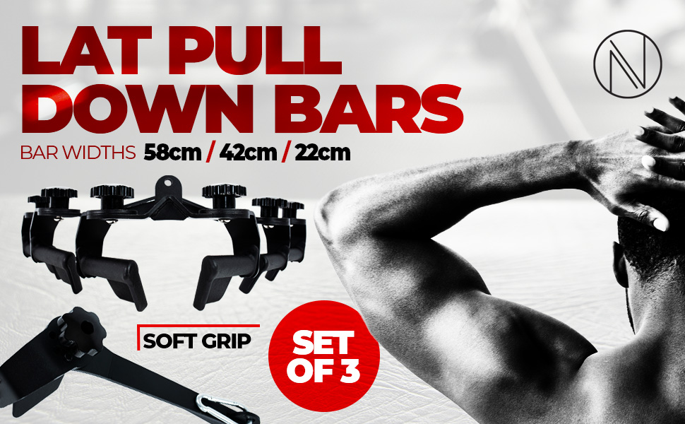 Nebula Gym Power Lat Pull Down Bar Attachments