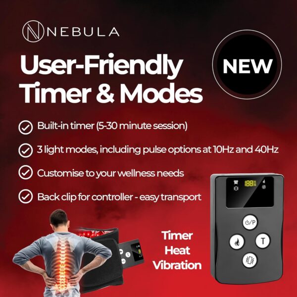 Nebula Red Light Therapy Vibration Belt