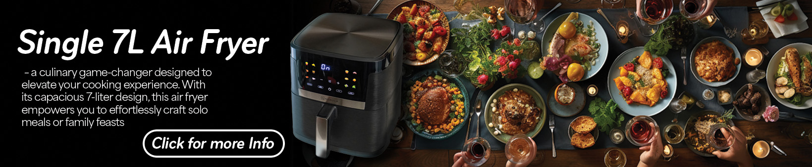 Nebula Single Air Fryer Banner