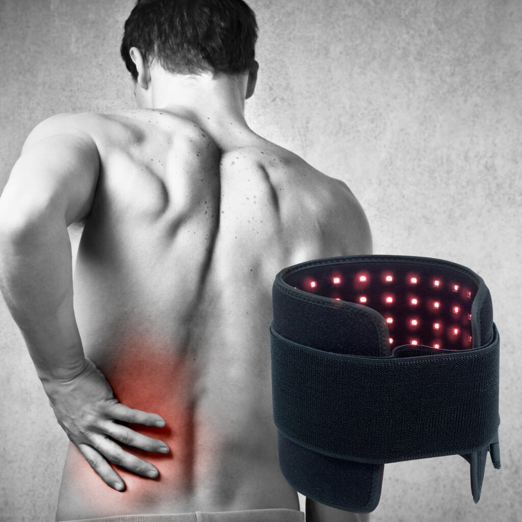 red light therapy belt back pain
