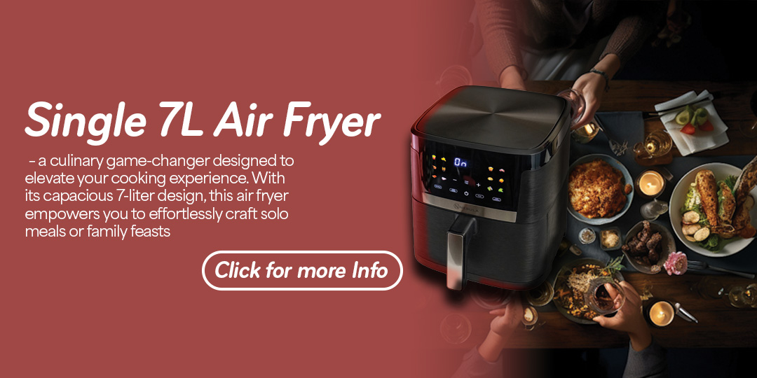 nebula single air fryer red banner