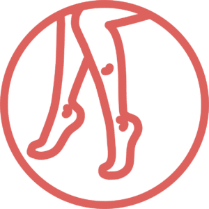nebula red light icon legs